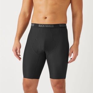 Duluth Trading Co Buck Naked Extra Long Boxer Briefs Black 4XL NWT IN PACKAGE